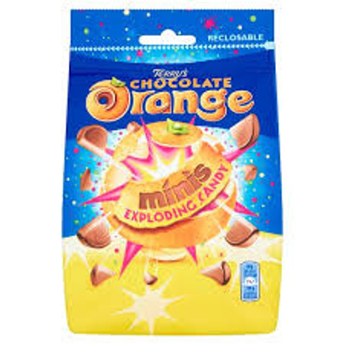 Terrys Chocolate Orange Mini Exploding Candy and more Confectionery at The Professors Online Lolly Shop. (Image Number :12006)
