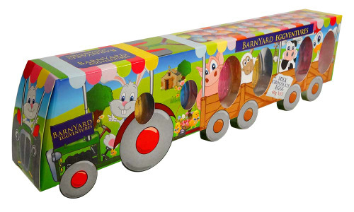 Barnyard Eggventures Tractor and more Confectionery at The Professors Online Lolly Shop. (Image Number :12745)