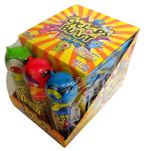 Cyclops Blast Candy Spray, by Kidsmania,  and more Confectionery at The Professors Online Lolly Shop. (Image Number :12772)