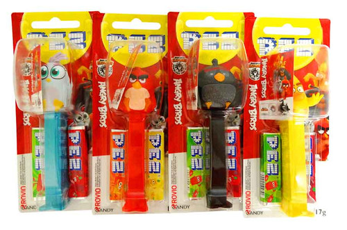 Pez Candy Dispensers - Angry Birds, by Pez,  and more Confectionery at The Professors Online Lolly Shop. (Image Number :14233)