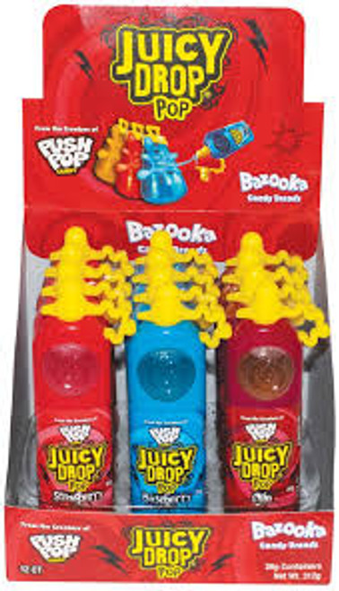 Juicy Drop Pop, by Myriad Marketing,  and more Confectionery at The Professors Online Lolly Shop. (Image Number :13404)