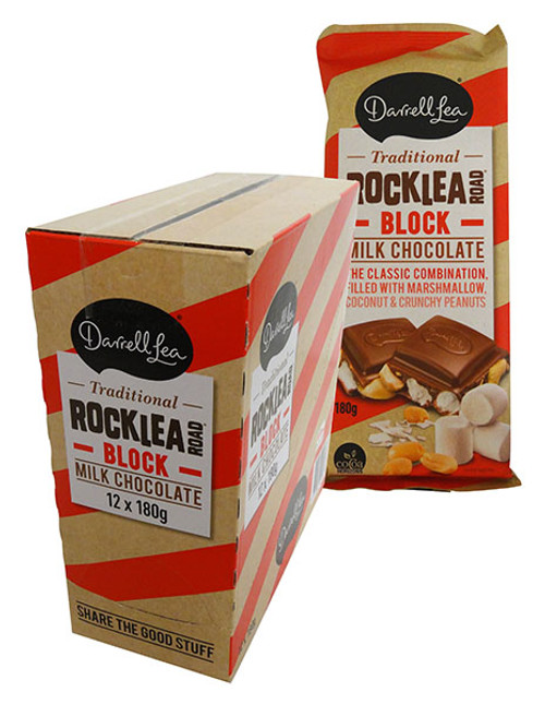 Darrell Lea Rocklea Road Block, by Darrell Lea,  and more Confectionery at The Professors Online Lolly Shop. (Image Number :13884)