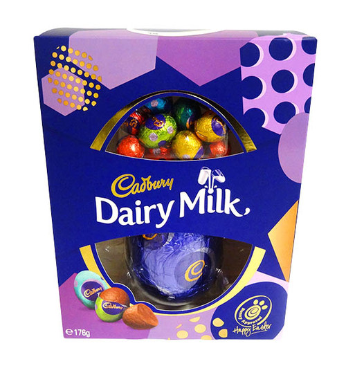 Cadbury Dairy Milk Egg Gift Box, by Cadbury,  and more Confectionery at The Professors Online Lolly Shop. (Image Number :14386)