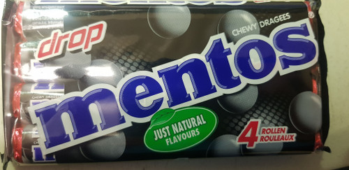 Mentos  Licorice Mints and more Confectionery at The Professors Online Lolly Shop. (Image Number :14762)