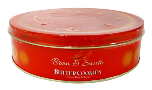Butter Cookies - Snowflake Red Tin (340g tin)