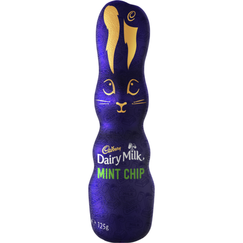 Cadbury Mint Chip Bunny, by Cadbury,  and more Confectionery at The Professors Online Lolly Shop. (Image Number :15555)