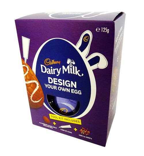 Cadbury Design your own egg kit, by Cadbury,  and more Confectionery at The Professors Online Lolly Shop. (Image Number :17987)