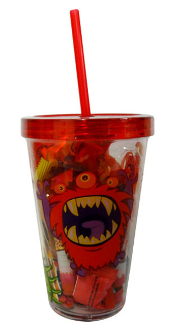 Wizz Fizz - Christmas Tumbler & Straw and more Partyware at The Professors Online Lolly Shop. (Image Number :17305)