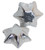 Chocolate Gems - Chocolate Stars - Silver Foil, by Chocolate Gems,  and more Confectionery at The Professors Online Lolly Shop. (Image Number :4233)