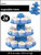 Dots Cupcake Tree - Royal Blue, by Meteor,  and more Partyware at The Professors Online Lolly Shop. (Image Number :5761)