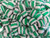 Rock Candy Pillows - Green with a Strawberry Flavour, by Designer Candy,  and more Confectionery at The Professors Online Lolly Shop. (Image Number :9537)