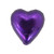 Belgian Milk Chocolate Hearts - Purple and more Confectionery at The Professors Online Lolly Shop. (Image Number :11287)