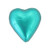 Belgian Milk Chocolate Hearts - Teal and more Confectionery at The Professors Online Lolly Shop. (Image Number :11292)