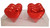 Large Belgian Heart - Red Foil and more Confectionery at The Professors Online Lolly Shop. (Image Number :14116)