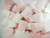 So Soft Marshmallows - Pink and White Cylinders  (200g bag)