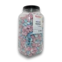 Maxons Aniseed Humbugs in a 3.4kg bulk jar featuring classic striped boiled sweets, available at The Professors Online Lolly Shop.