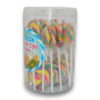 Candy Showcase Easter Egg Pops (24 pack) with Easter-themed colours of the lollipops.