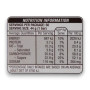 Nutritional information of Snickers Paper Wrap 50-bar box, perfect for retail or personal stock, available at The Professors.