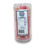 Crystal Sticks - Cherry flavour in dark pink, 16-count pack, ideal for parties and catering, available at The Professors Online Lolly Shop