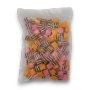 Darrell Lea Liquorice Allsorts in a clear 1kg bulk bag, supplied by The Professors Online Lolly Shop.