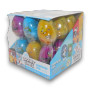 Looney Tunes Plastic Embossed Egg with Millions 10g x 18 units featuring characters, available at The Professors Online Lolly Shop
