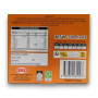 Nutritional information of Wicked Fizz Sour Ice Pops 12 x 70ml box, available at The Professors Online Lolly Shop