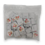 Pauls Chocolates Christmas Milk Chocolates Reindeer Motif 350g bag featuring wrapped pieces, from The Professors.