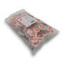Individually wrapped Sweet Treats Heart Lollipops, heart-shaped lollipops, available at The Professors Online Lolly Shop