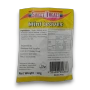 Sweet Treats Mint Leaves, 1kg bag, ingredients and nutrition label with halal logo at The Professors Online Lolly Shop.