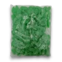 Sweet Treats Mint Leaves, 1kg bag of green leaf-shaped lollies, rear view at The Professors Online Lolly Shop.