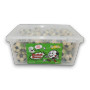 Football-themed Jam Gummies in a 50-piece bulk tub, designed for easy sharing at events, sports parties, and retail displays.
