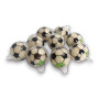 Close-up of Jam Gummy Football treats, featuring football-shaped gummies - great for themed events or lolly bags.