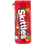 Skittles Mini Tube - available in a 12-pack display featuring 30g tubes of fruity chewy lollies, available at The Professors.