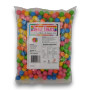 Sweet Treats Mixed Gumballs in a 1kg bulk bag, featuring small 15mm colourful bubblegum pieces, available at The Professors.