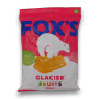 Fox’s Glacier Fruits 200g bag showing assorted fruit-flavoured boiled sweets, available at The Professors Online Lolly Shop.