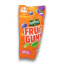 Assorted fruit-flavoured Rowntree’s Fruit Gums in a 150g share bag, from The Professors Online Lolly Shop.