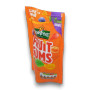 Rowntree’s Fruit Gums chewy lollies in 150g packaging, a vegan-friendly treat at The Professors Online Lolly Shop.