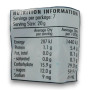 Nutritional information of Vidal - Chunky Funkeez - Sour Flies - Blue Raspberry (140g bag).