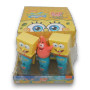 Spongebob and Patrick Pop Pal lollipops with flapping arms, sugar-free strawberry flavour, at The Professors Online Lolly Shop.
