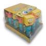 Nickelodeon Spongebob SquarePants Pop Pals strawberry lollipop display of 12, available at The Professors Online Lolly Shop.