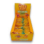 Fyna Wizz Fizz Sour Jellies 60g bag in bulk display unit of 12, available at The Professors Online Lolly Shop.