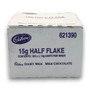 Cadbury Flake unwrapped half in its iconic crumbly texture, available in 100 x 15g packaging at The Professors.
