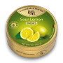 Cavendish & Harvey Sour Lemon Drops 200g gold tin showing lemon design, premium boiled sweets, available at The Professors