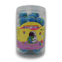 Sweet Treats Gummy Earth Bursts 30pc tub, globe-shaped gummy candies with liquid centre, available at The Professors