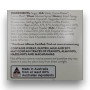 Pink Lady chocolate assortment ingredients and allergen information label close-up, available at The Professors