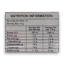 Nutrition information of Happy Van candy-filled 12-pack, available at The Professors Online Lolly Shop