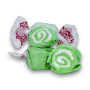 Taffy Town Key Lime Taffy in individually wrapped 7g pieces with creamy lime swirl centres, at The Professors Online Lolly Shop.