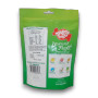 Rear view of Taffy Town Tropical Mix gourmet salt water taffy 340g bag, available at The Professors Online Lolly Shop.