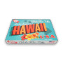 Front view of Taffy Town Hawaii gourmet salt water taffy 340g gift box, available at The Professors Online Lolly Shop.