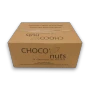 Choco Nuts White Chocolate Coconut Rough 5kg carton showing bulk chocolate coconut pieces for resale and events at The Professors Online Lolly Shop.